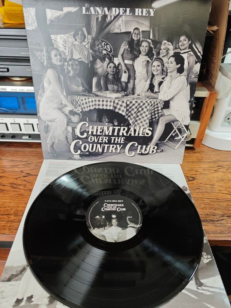 Lana Del Rey - Chemtrails Over The Country Club LP, Inclusief binnenhoes, Ophalen of Verzenden, Zo goed als nieuw, 12 inch