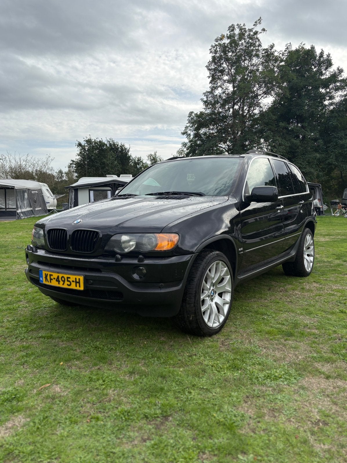 BMW X5 4.4 I AUT 2000 Zwart, Automaat, 138 €/maand, Zwart, Vierwielaandrijving