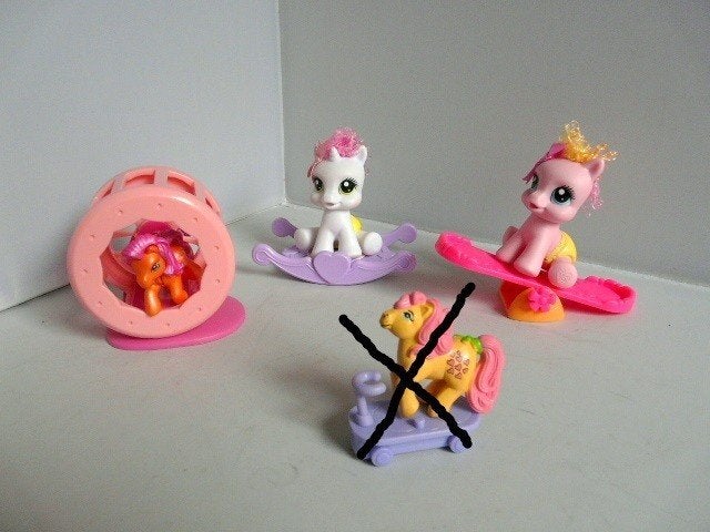 My Little Pony e.a. - 2 foto;s, Ophalen of Verzenden, Zo goed als nieuw
