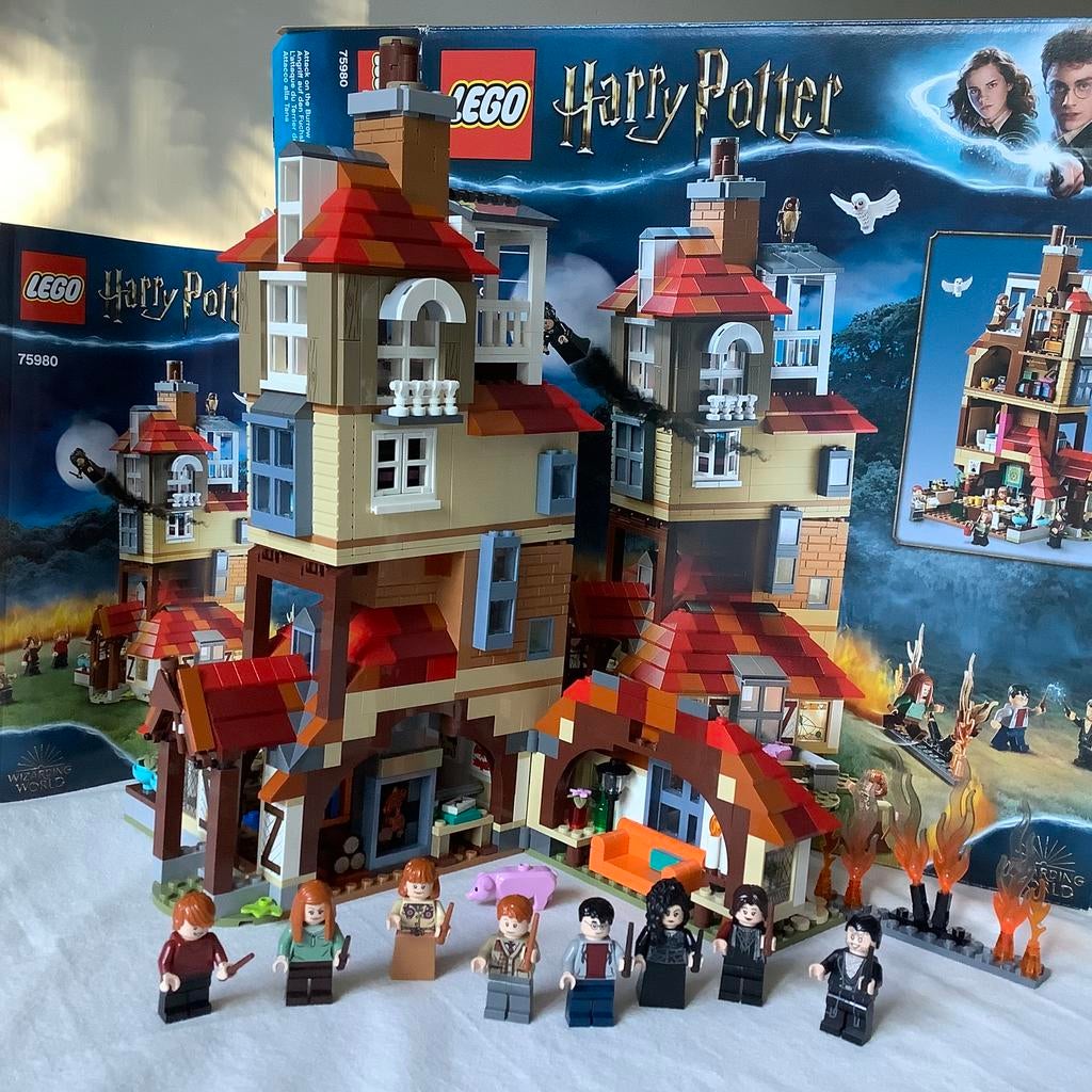 LEGO Harry Potter - Aanval op het Nest - 75980, Ophalen, Lego, Harry Potter, Zo goed als nieuw