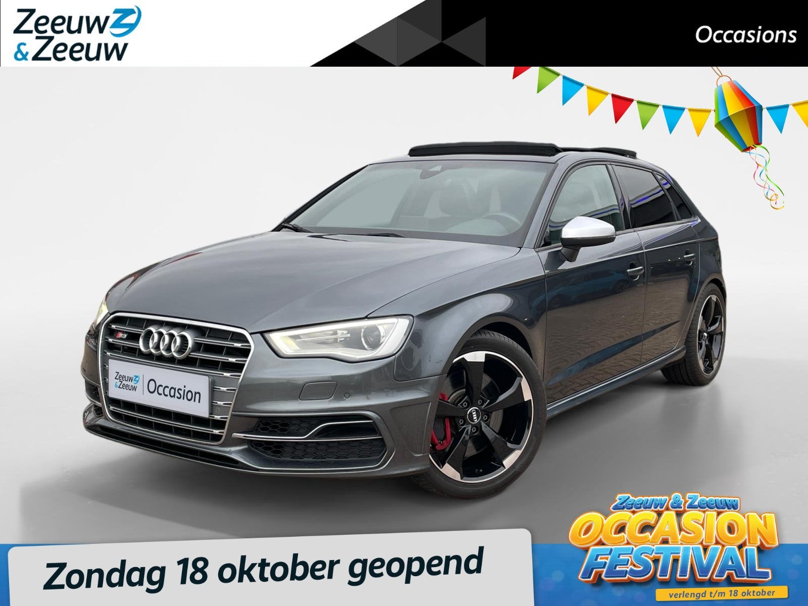 Audi S3 Sportback 2.0 TFSI quattro Pro Line Plus *Automaat*N, Automaat, Gebruikt, 4 cilinders, 1984 cc