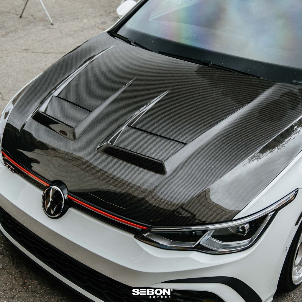 Seibon Carbon motorkap - Volkswagen Golf 8 GTI R 22+, Ophalen of Verzenden