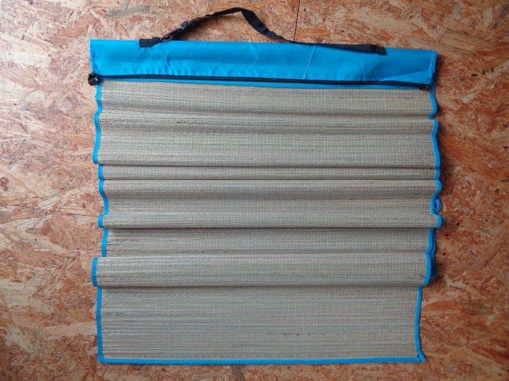 rieten strandmatje oprolbaar en met draaghoesje, Ophalen of Verzenden
