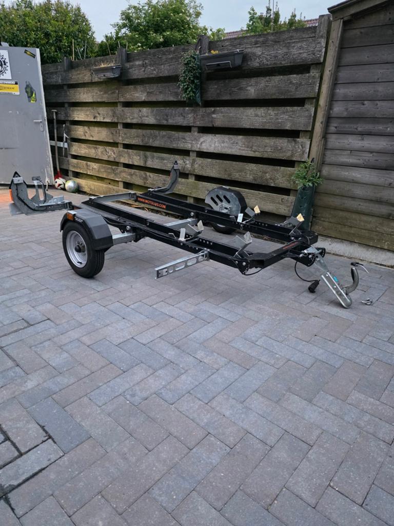 Motolug motortrailer, Auto diversen, Aanhangers en Bagagewagens, Ophalen, Zo goed als nieuw