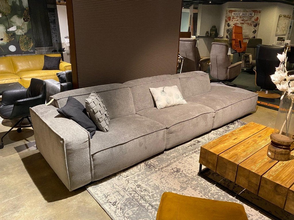 Square elementenbank nu eenmalig €999,-, Ophalen, 75 tot 100 cm, Rechte bank, Stof