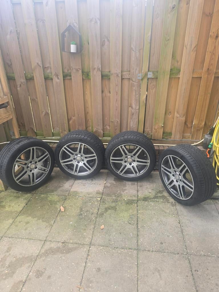 Breedset AMG velgen orgineel voor w204 en w212 modellen, Auto-onderdelen, Banden en Velgen, Velg(en), 17 inch, Ophalen of Verzenden