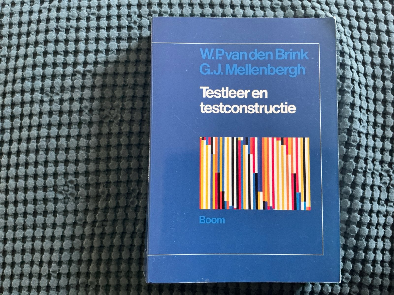Testleer en testconstructie - W.P. van den Brink, Ophalen, Gamma, Gelezen, WO