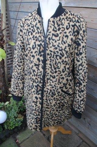 Jas bruin panter my hailys mt xl winter Vaste prijs OPRUIM, Kleding | Dames, Jassen | Winter, Bruin, Maat 46/48 (XL) of groter