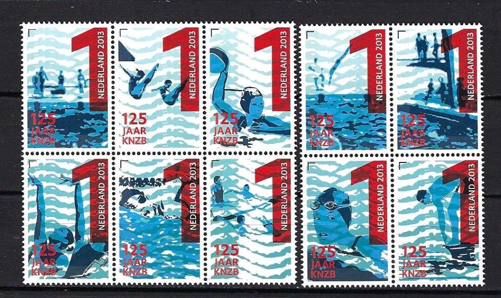 NVPH 3079/3088 (125 jaar KNZB) Postfris, Ophalen of Verzenden, Na 1940, Postfris