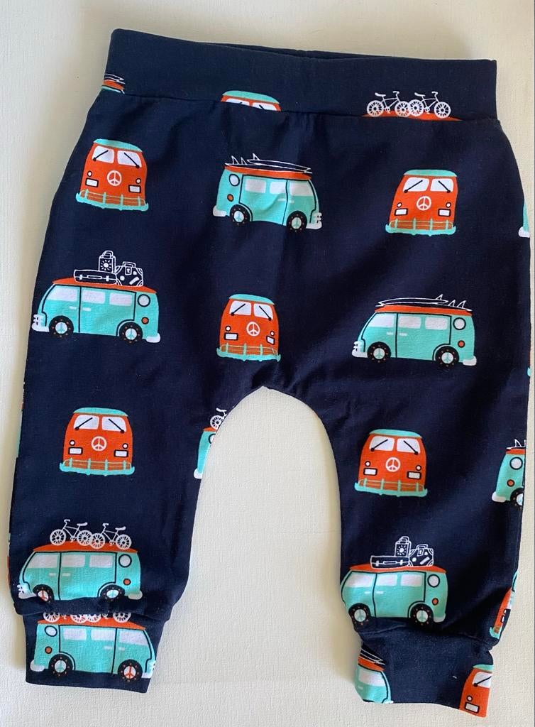 Babybroekje tricot maat 68 vintage camper print, Ophalen of Verzenden, Nieuw, Jongetje of Meisje, Broekje
