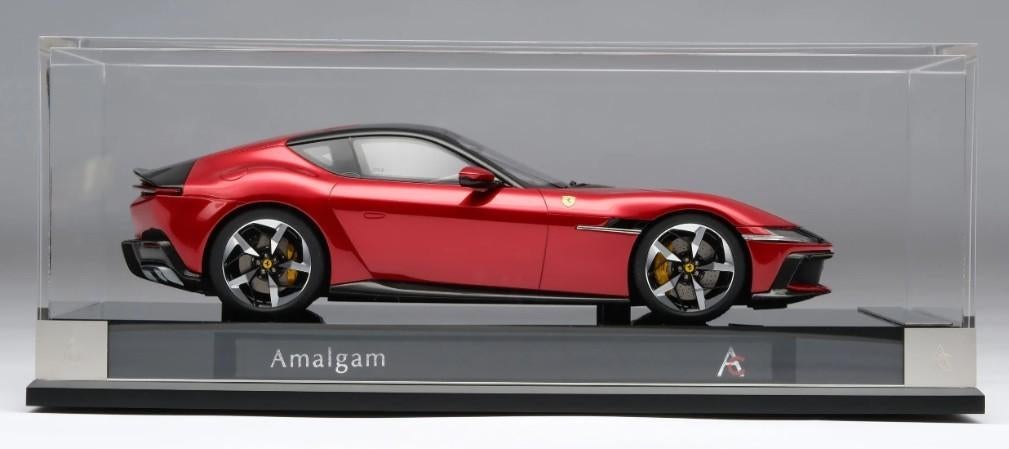 Ferrari 12 Cilindri Rood 1:18 Amalgam PRE-ORDER, Hobby en Vrije tijd, Modelauto's | 1:18, Ophalen of Verzenden, Nieuw, Auto, Overige merken