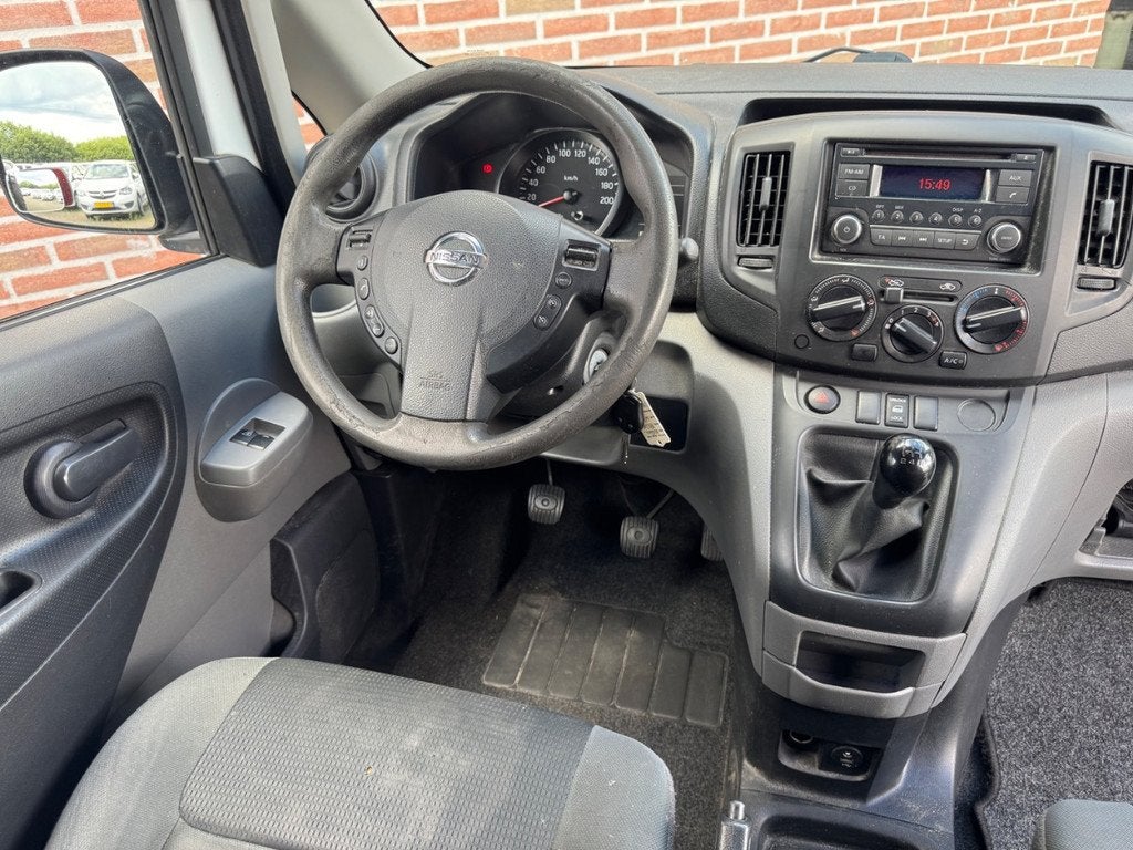 Nissan NV200 1.5 dCi 66kw | Optima | Airco | Camera, Euro 5, Gebruikt, 4 cilinders, Wit