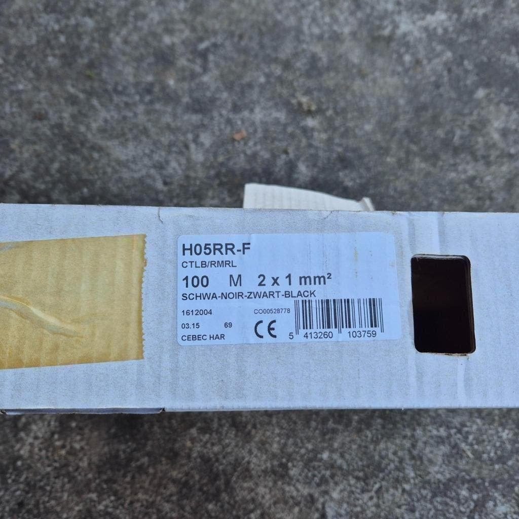 48 meter EUPEN rubber snoer OLFLEX 2x1 mm2 kabel HO5RR-F, Ophalen, Nieuw