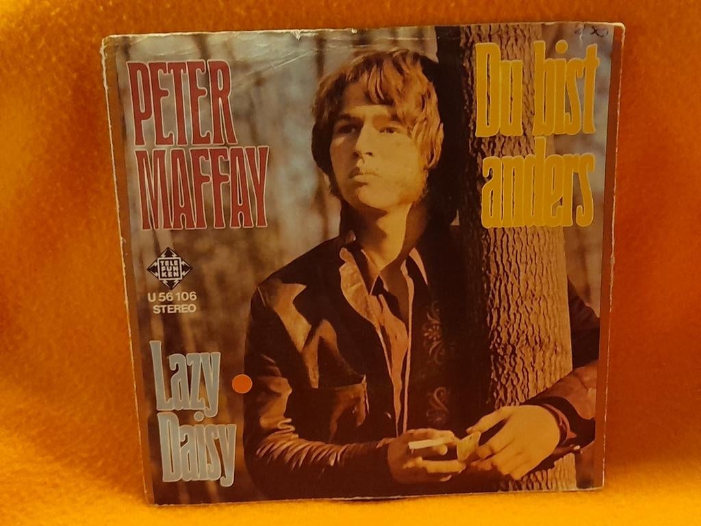 Peter Maffay - Du bist anders/Lazy Daisy (1970), Cd's en Dvd's, Vinyl Singles, Originele persing, Ophalen of Verzenden, Gebruikt