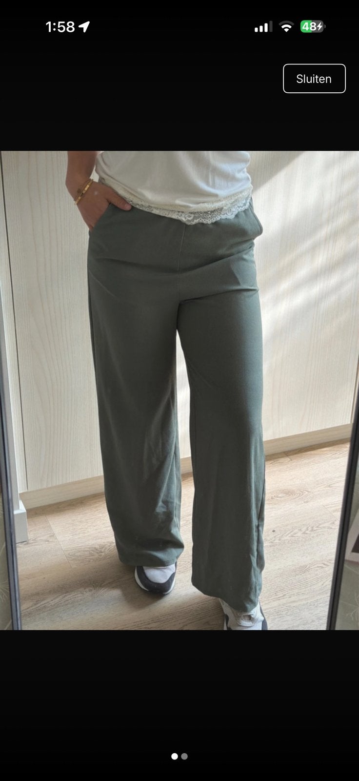 Petite broek, Kleding | Dames, Broeken en Pantalons, Nieuw, Ophalen of Verzenden, Maat 34 (XS) of kleiner, Lang