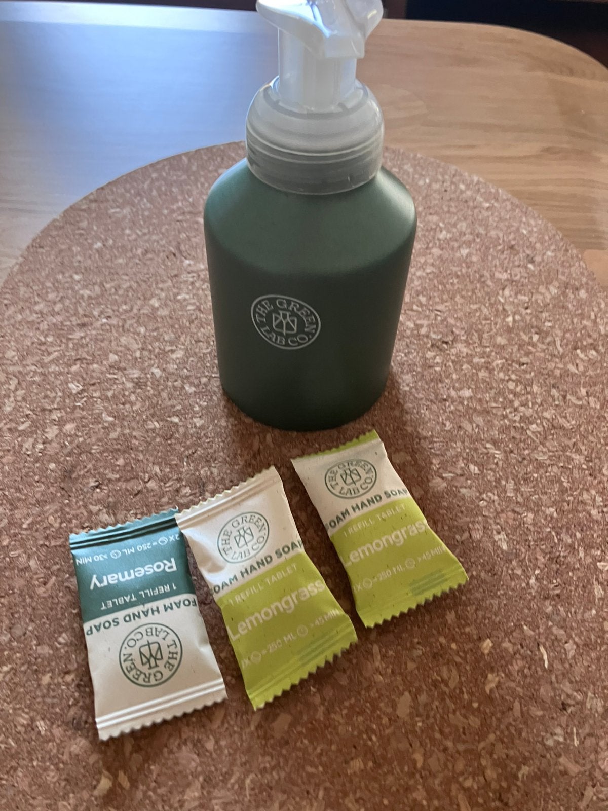 Handzeeppomp greenlab, Ophalen of Verzenden, Zo goed als nieuw, Bad & Douche