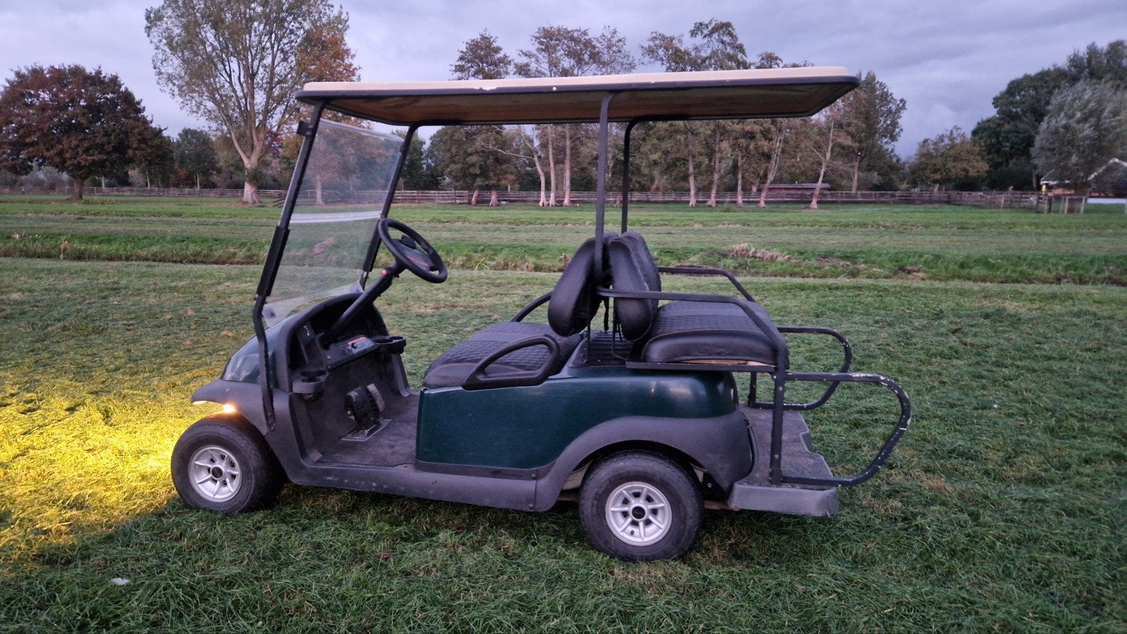 Golfkar aangeboden: Clubcar precedent 4 persoons., Ophalen of Verzenden, Gebruikt, Golfkar