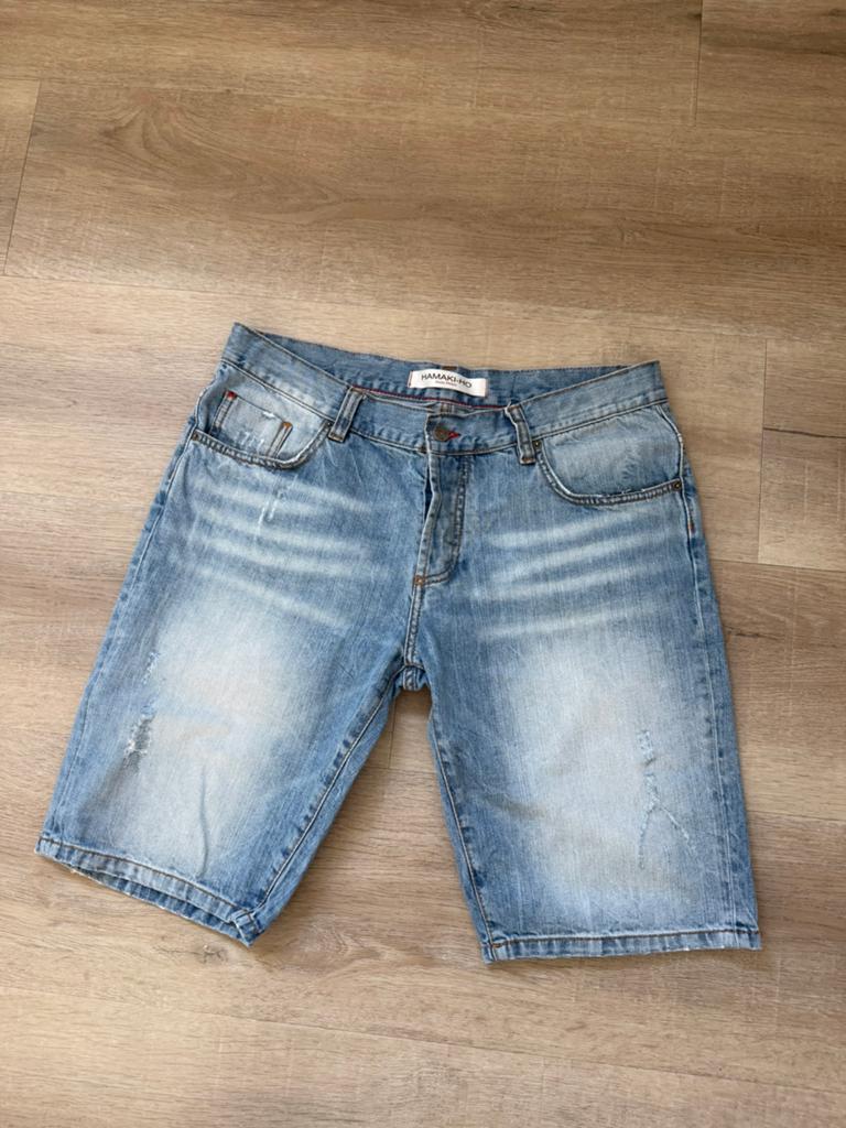 Short van Hamaki-Ho maat 50, Ophalen of Verzenden, Zo goed als nieuw, Blauw, W33 - W34 (confectie 48/50)