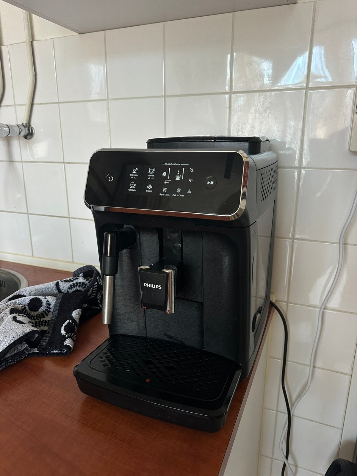 Philips 2200 koffiezetapparaat, Witgoed en Apparatuur, Koffiezetapparaten, Koffiemachine, Koffiebonen, Zo goed als nieuw, Ophalen