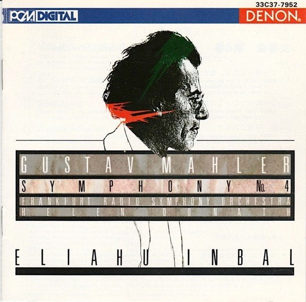MAHLER Symphony no. 4 CD INBAL DENON, Cd's en Dvd's, Ophalen of Verzenden, Modernisme tot heden, Gebruikt, Orkest of Ballet