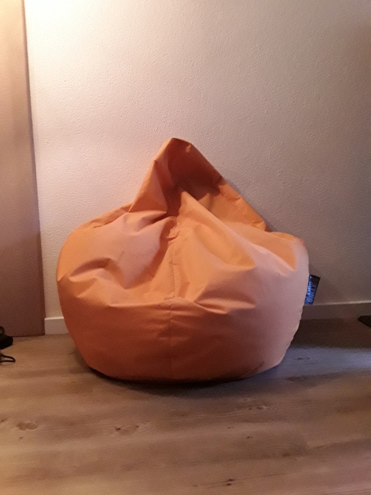 Oranje zitzak xl sitting point, Huis en Inrichting, Zitzakken, Ophalen, Zo goed als nieuw, Oranje, Zitzak