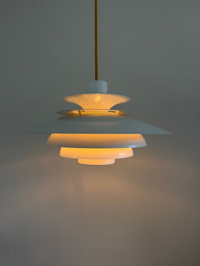 Vintage Jeka Metaltryk Verona - Kurt Wiborg - Deense lamp, Scandinavisch, Zo goed als nieuw, X, Metaal