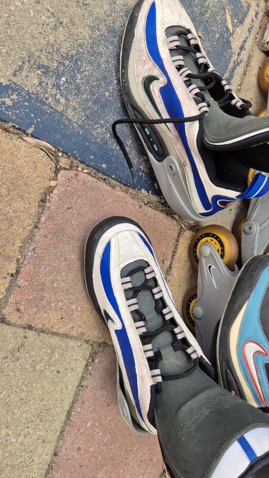Nike skeelers, Ophalen, Gebruikt