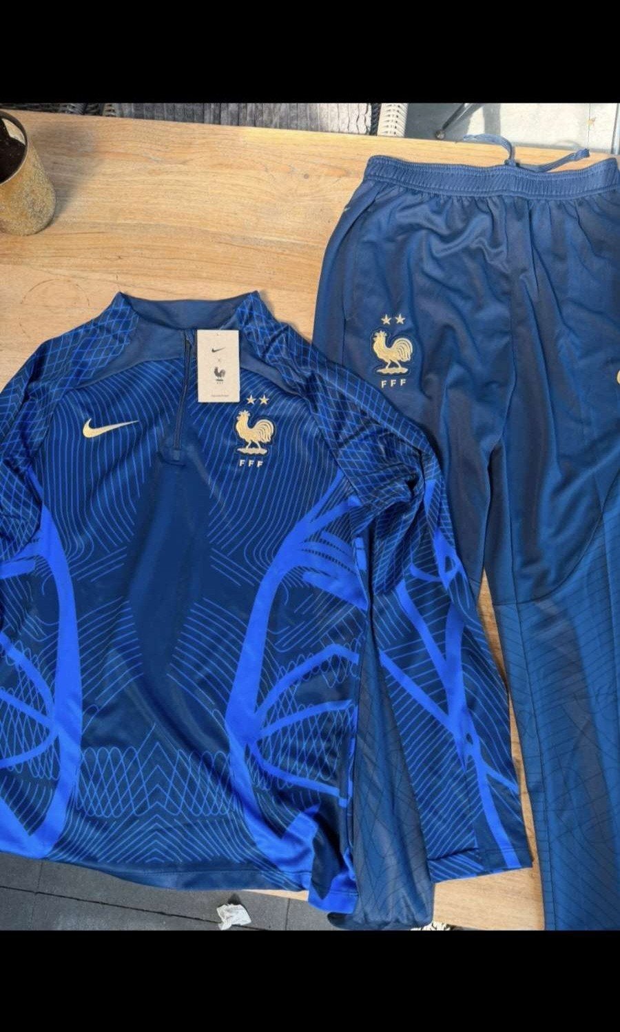 Frankrijk Trainingspak Maat L - Nieuw met labels, Maat L, Ophalen of Verzenden, Nieuw, Trainingspak