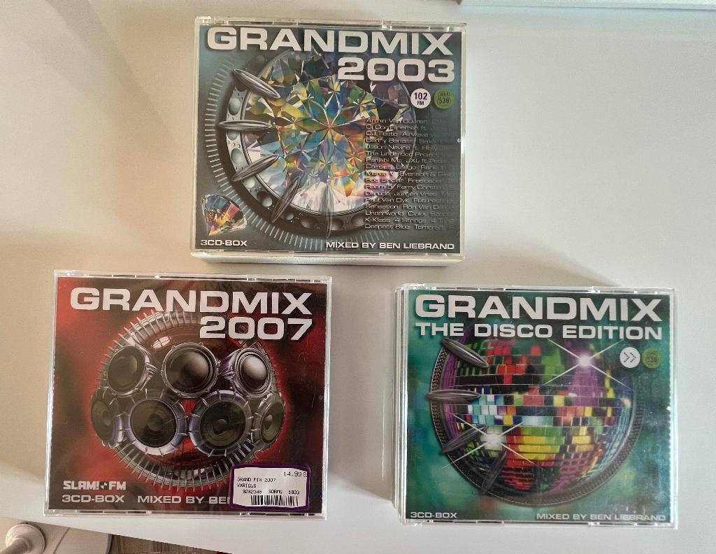 Ben Liebrand - Grandmixen, Cd's en Dvd's, Cd's | Dance en House, Verzenden, Gebruikt, Disco, Boxset