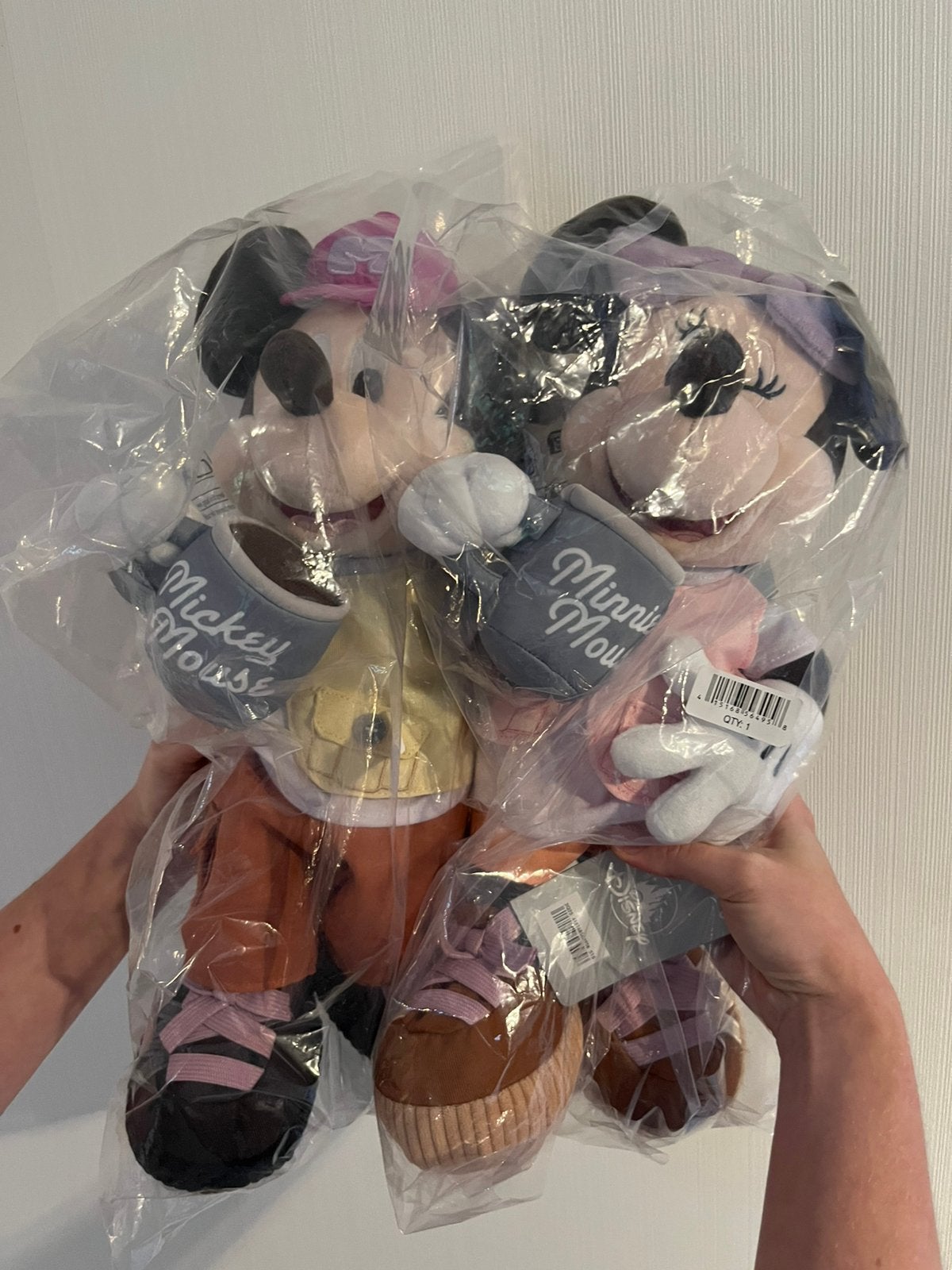 Disney Mickey en Minnie mouse camping USA knuffels, Ophalen of Verzenden, Mickey Mouse, Nieuw, Knuffel
