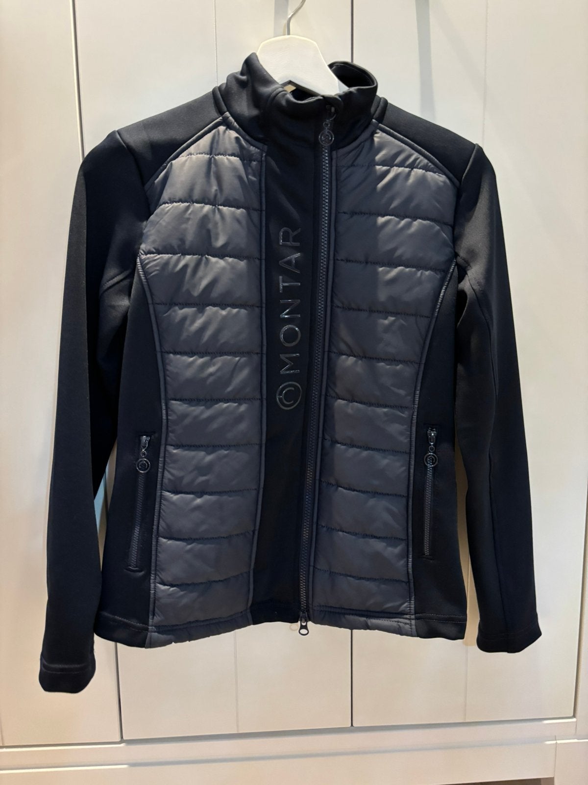 Paardrij jas Montar, Dieren en Toebehoren, Blauw, XS, Ophalen of Verzenden, Zo goed als nieuw