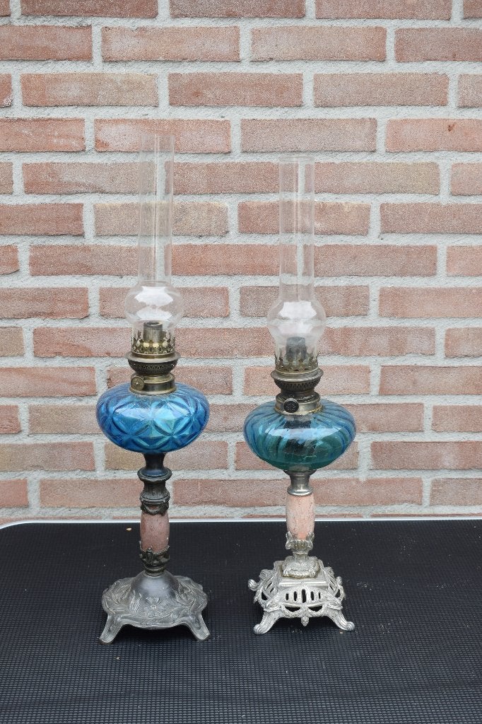 olielamp, Antiek en Kunst, Ophalen of Verzenden