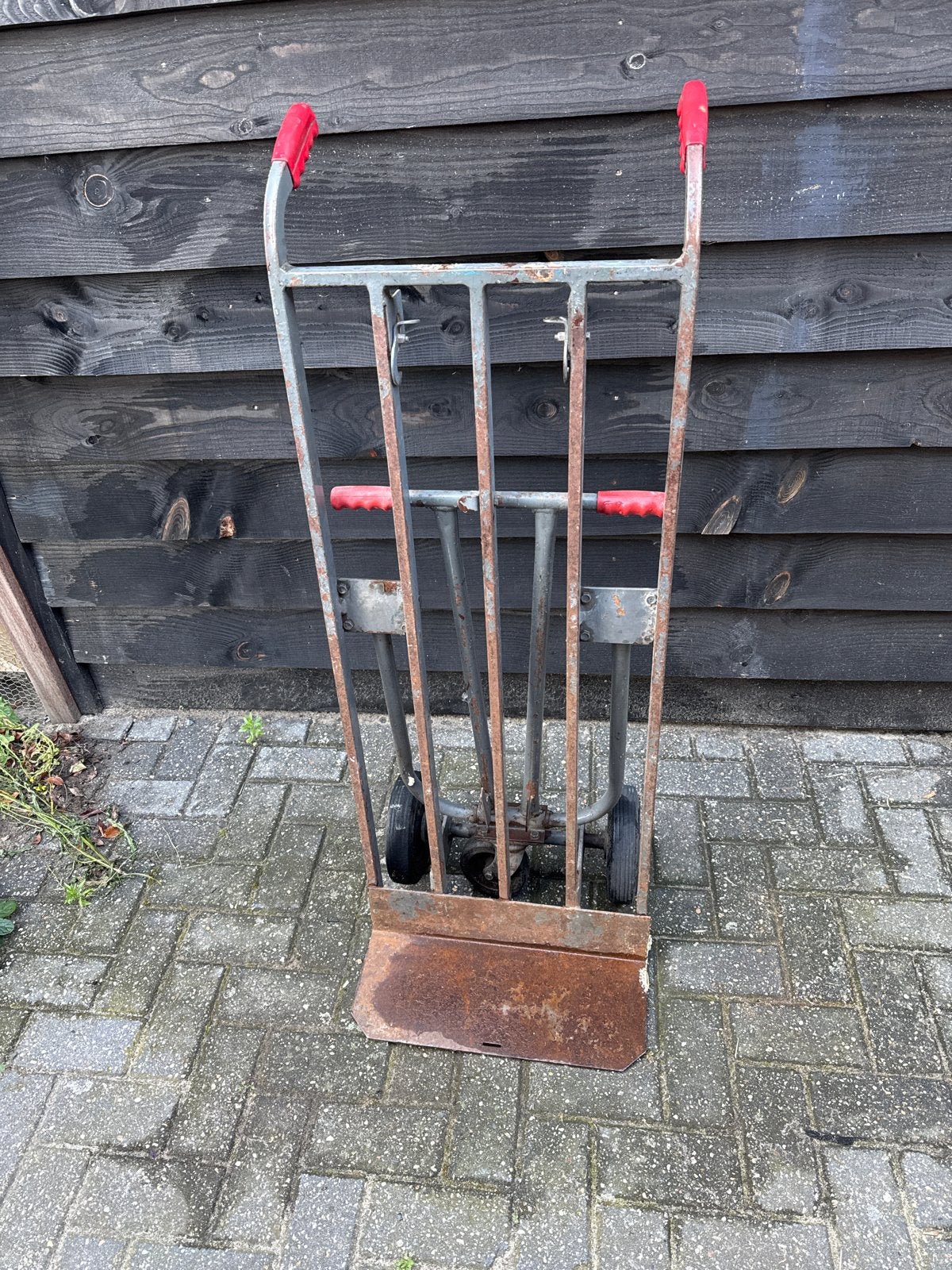 Stevige transportkar / steekwagen, robuust en gebruikt, Ophalen, Gebruikt, Transportkar