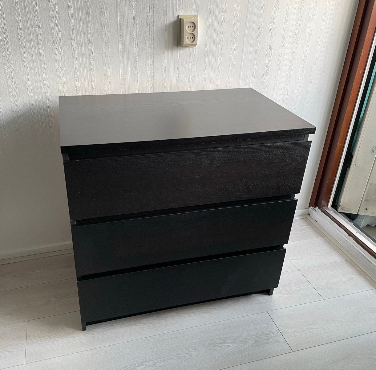 IKEA Malm Ladekast met 3 lades, Ophalen, Gebruikt, 50 tot 100 cm, 3 of 4 laden
