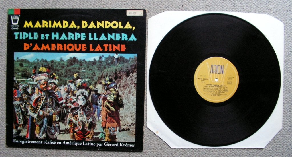 Gérard Krémer – Marimba, Bandola, Tiple Et Harpe Llanera D'A, LP, Ophalen of Verzenden, Zo goed als nieuw, 12 inch
