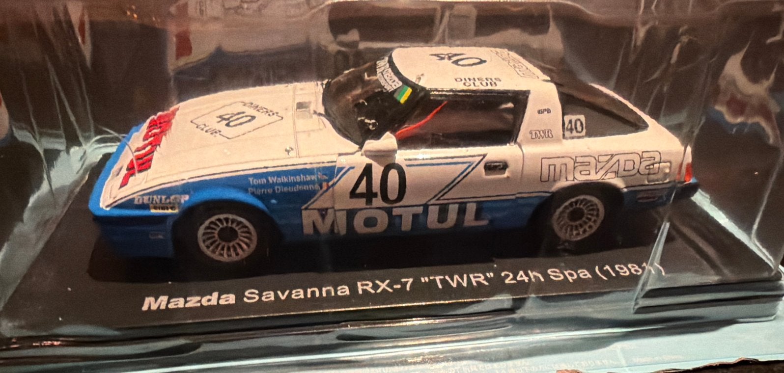Ixo 1/24 Mazda RX-7 TWR Spa 24h Japan, Auto, Nieuw, Ophalen of Verzenden, X