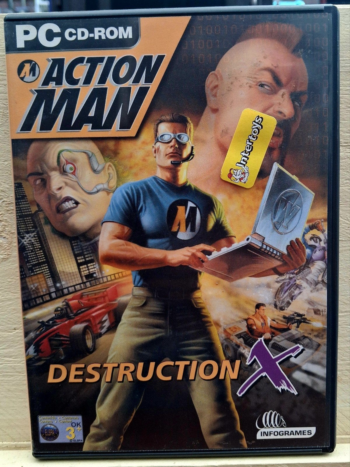 Retro PC Game: Action Man Destruction X (CD-ROM), Spelcomputers en Games, Avontuur en Actie, Gebruikt, 1 speler, Ophalen of Verzenden
