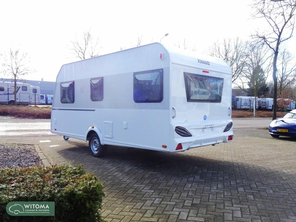Knaus Sport 460 EU 50 jaar Witoma voordeel!, Caravans en Kamperen, Schokbreker, Standaardzit, Bedrijf, Overige typen