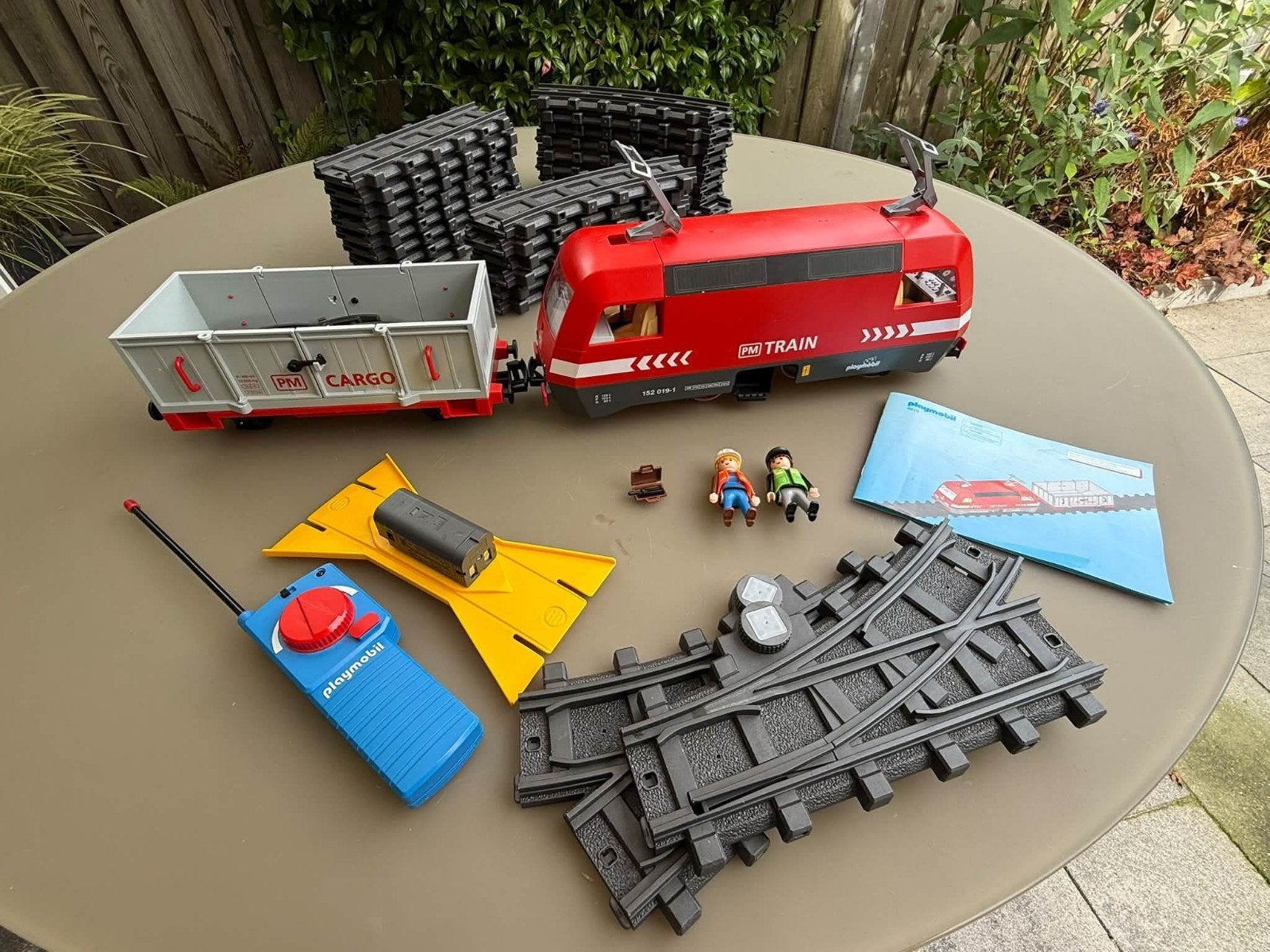 hele mooie trein set 4010 van playmobil, Complete set, Voertuig, Ophalen of Verzenden, Zo goed als nieuw
