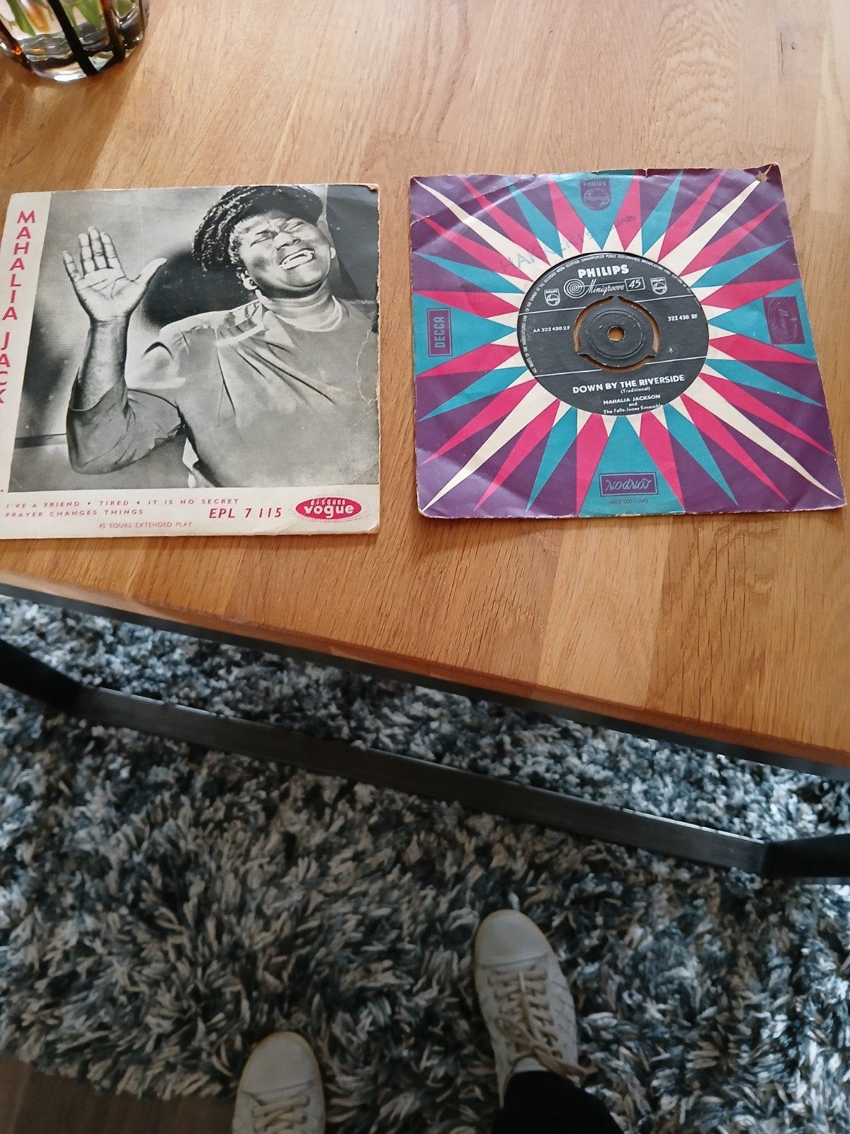 Singles mahalia jackson, Ophalen of Verzenden, Gebruikt, Pop