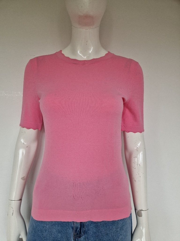 Marc Cain top. N3, Roze., Maat 38/40 (M), Marc Cain, Nijmegen, Verhip-vintage.nl