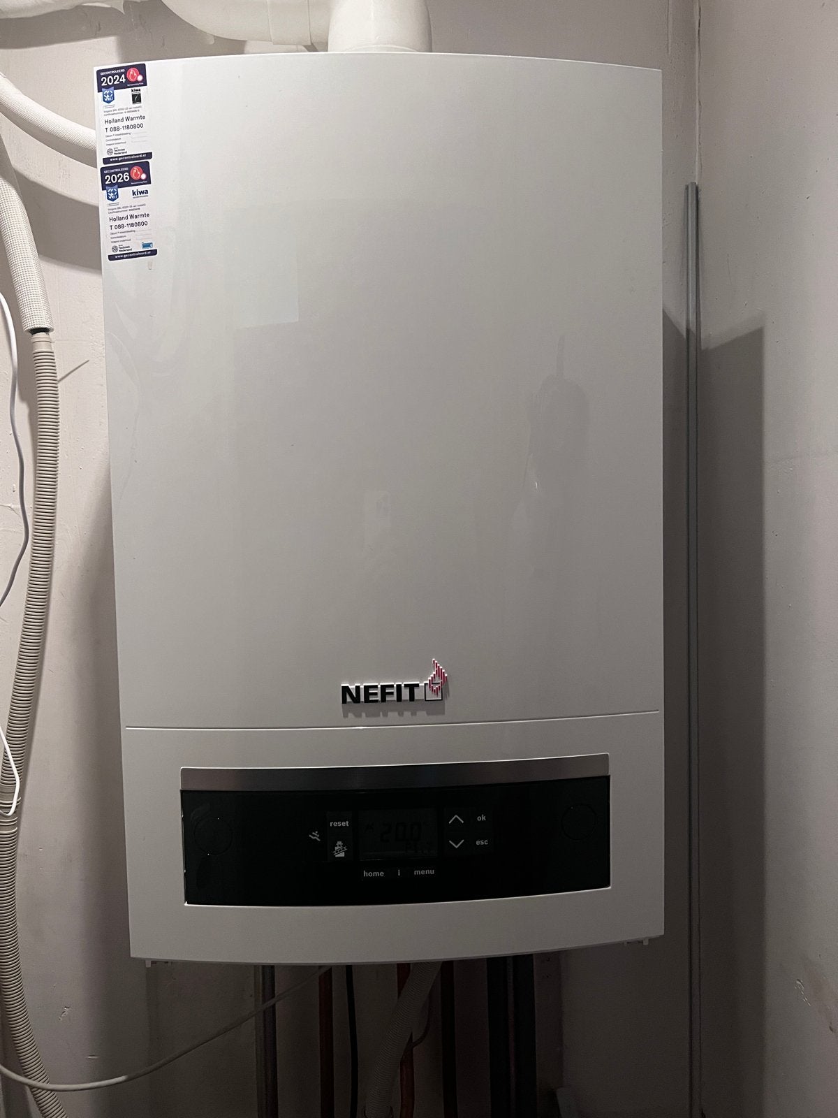 CV combi ketel Nefit Trendline II HRC25 CW4 combi-ketel, Ophalen, 30 tot 80 cm, Gebruikt, Hoog rendement (Hr)