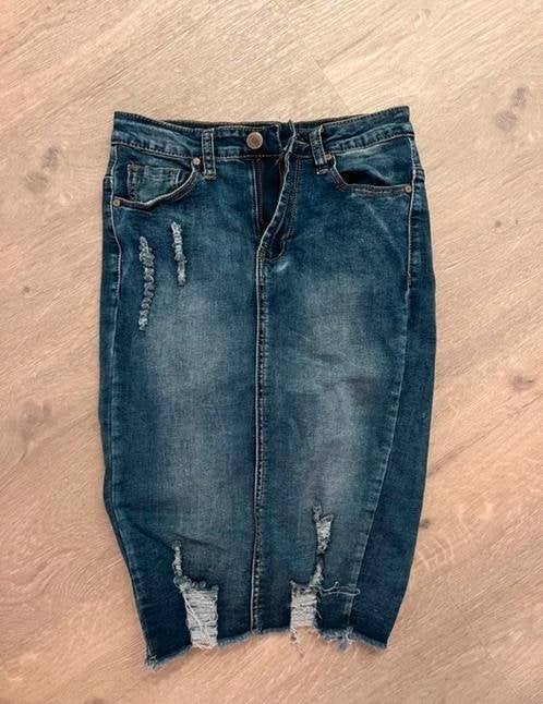 spijkerrok Girl Vivi XS, Blauw, Ophalen of Verzenden, Zo goed als nieuw, Maat 34 (XS) of kleiner