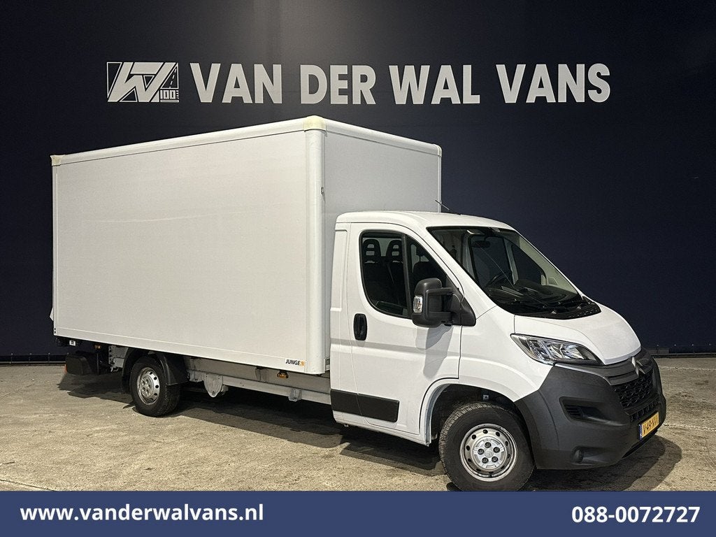 Citroën Jumper 2.2 BlueHDi 141pk Bakwagen 436cm Lang Laadkl, Voorwielaandrijving, Stof, Gebruikt, 4 cilinders