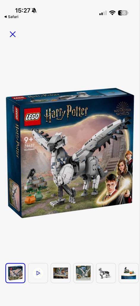 LEGO Harry Potter 76427 Buckbeak (Zonder doos), Ophalen of Verzenden, Gebruikt, Overige merken