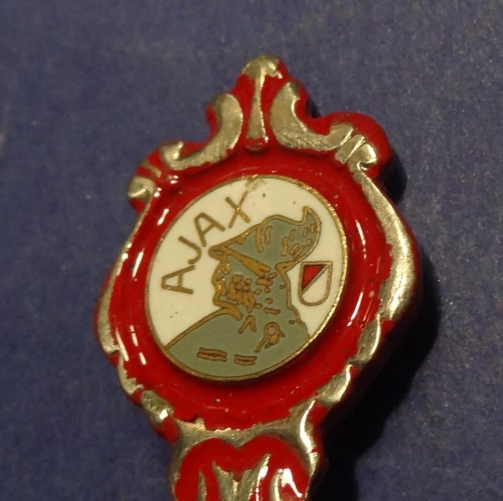 Ajax Voetbal uit Amsterdam SUIKER Lepel 55555 Met Email Logo, Verzenden, Gebruikt, Ajax, Overige typen