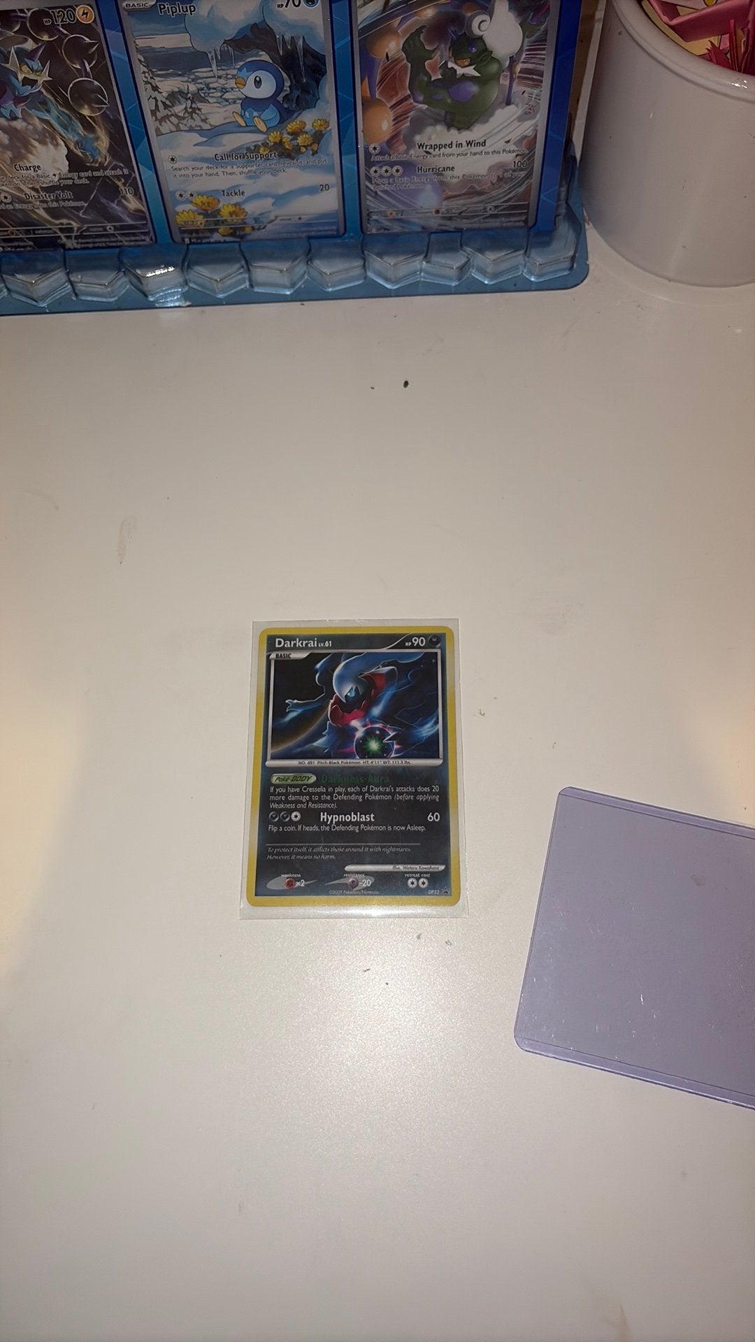 Pokemonkaart darkrai promo ds52 blackstar, Ophalen, Nieuw, Losse kaart
