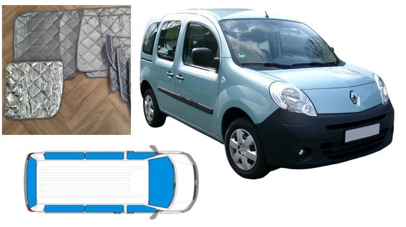 Raamisolatie Renault Kangoo bj 2008-2021 Cabine +, Caravans en Kamperen, Buurserstraat 15 A, 7481 EG,Haaksbergen, Ophalen of Verzenden