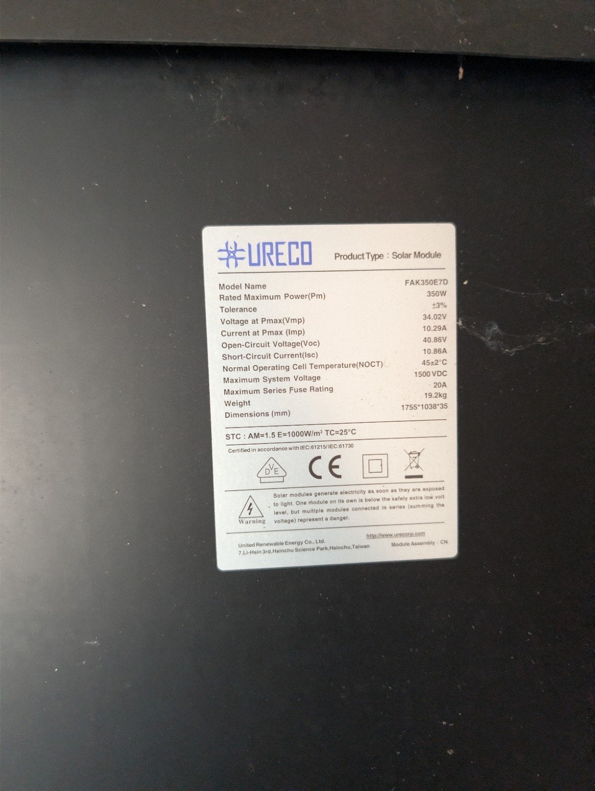2 verschillende zonnepanelen, gebruikt teab, Ophalen, Gebruikt