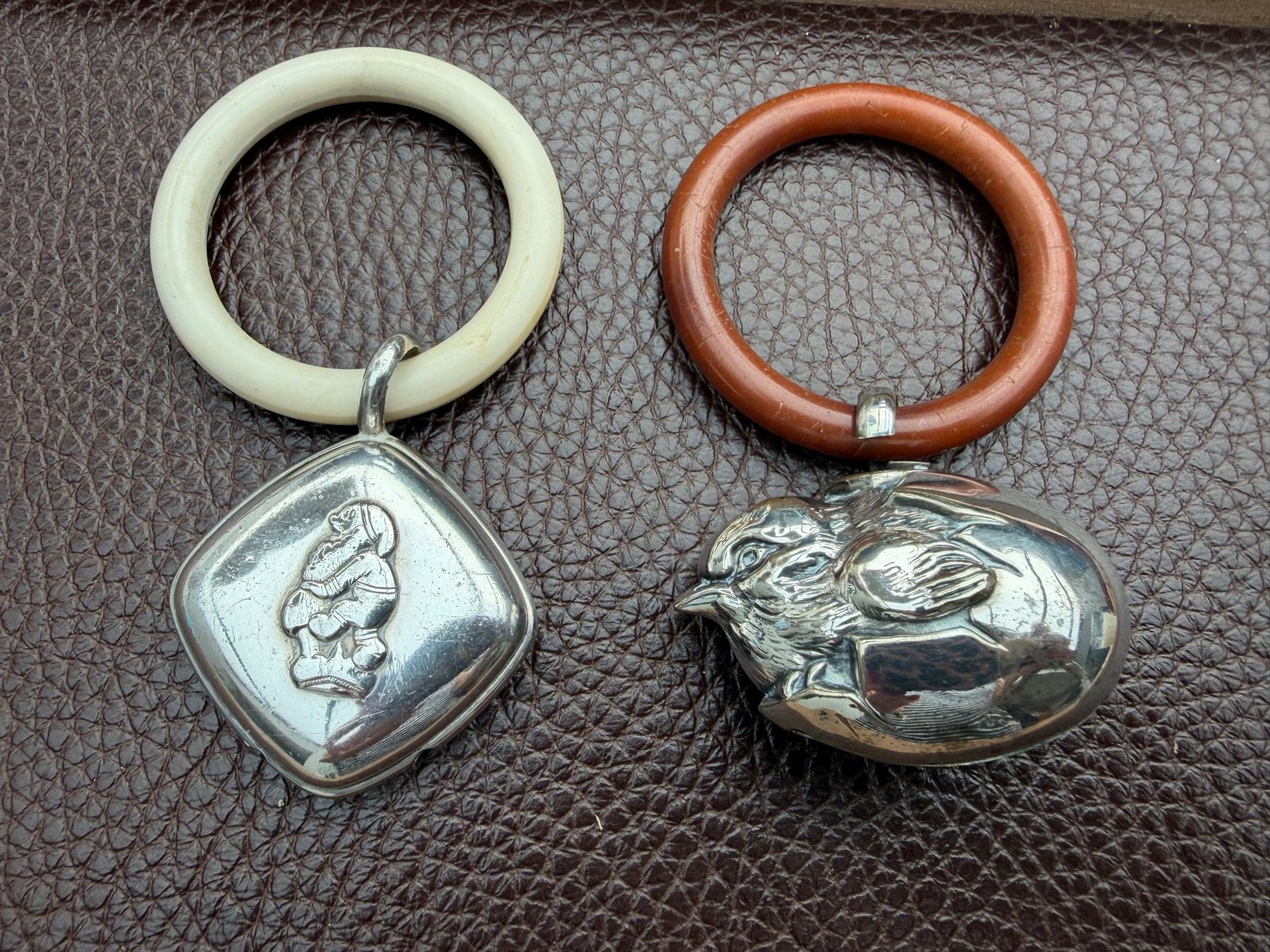 Antieke rammelaars, Antiek en Kunst, Ophalen of Verzenden